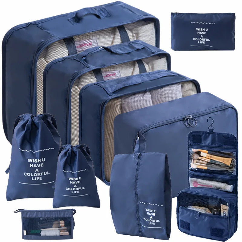 Voyage Luxury Dobule-Layer Toiletry Case (7/10-pcs)