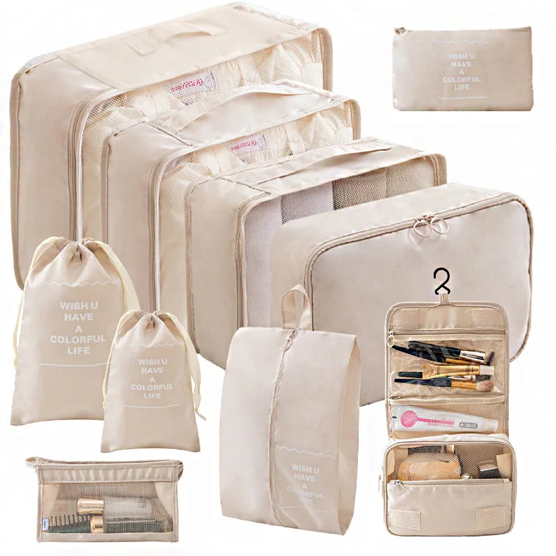 Voyage Luxury Dobule-Layer Toiletry Case (7/10-pcs)