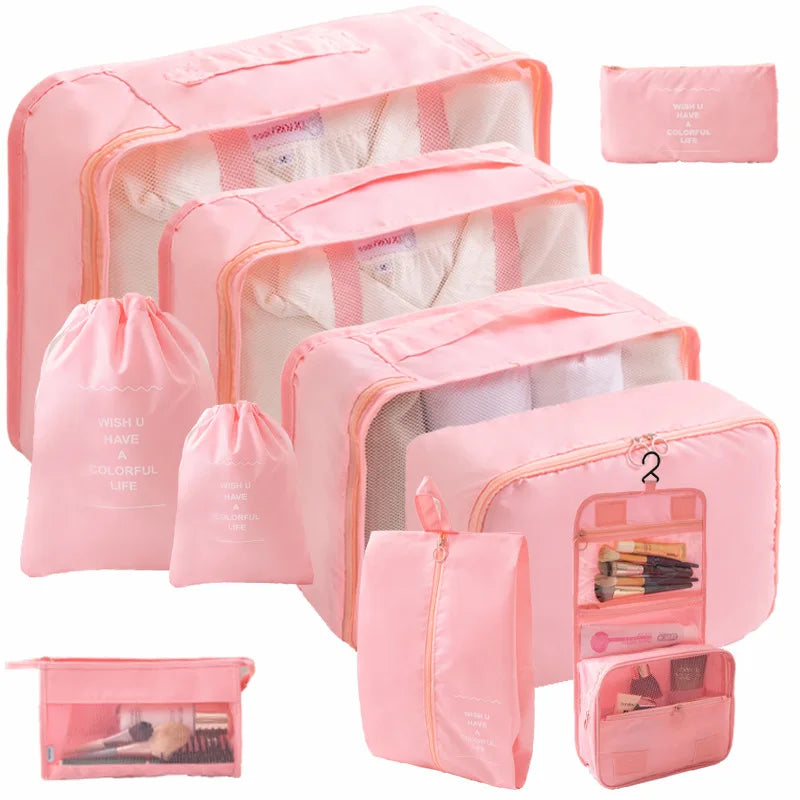 Voyage Luxury Dobule-Layer Toiletry Case (7/10-pcs)